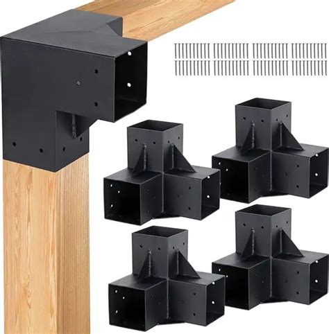 pergola 3 way corner bracket